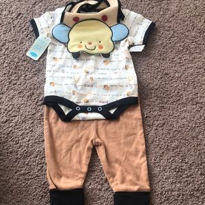 Baby boy set 3 piece outfit size 6-9 months